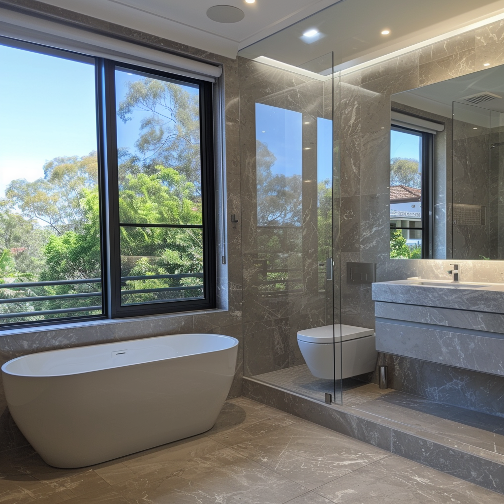 Seamless installation of elegant bathroom fixtures by plumbing specialists in Dulwichhill.
