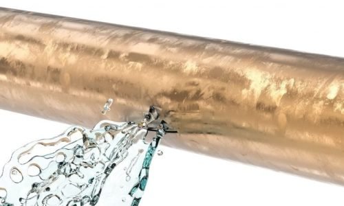 A burst pipe spraying water demonstrates the need for fast emergency plumbing in Dulwichhill.