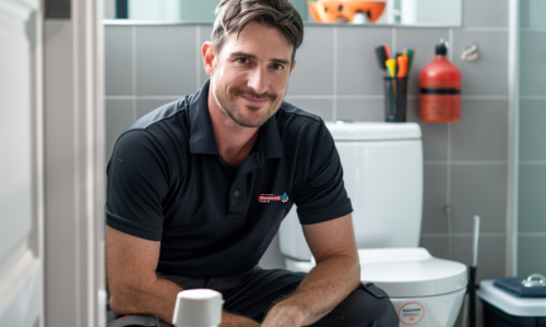 A qualified plumber from Plumber Dulwichhill providing reliable toilet repair services in the area.