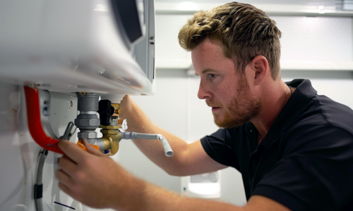 A skilled plumber inspecting and repairing hot water systems for households in Dulwichhill.
